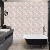 Decohandy 30x30 Cm Pvc Duvar Karosu 4'Lü Paket - Antik Mermer - 2