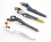 Polyester Tükenmez Kalem Cadılar Bayramı Temalı - 1