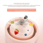 Taşınabilir Şarj Edilebilir Meyve Sıkacağı - 2