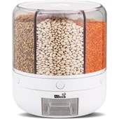 360° Dönebilir 10 Litre Gıda Organizeri thumbnail 3