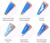 Tırnak Süs Damgası French Stamper thumbnail 3