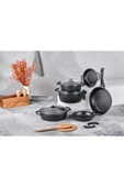 Taç Valeriya Döküm 9 Parça Tencere Seti - 3