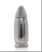 Mermi Tasarımlı Termos Bardak Gümüş thumbnail 1