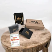 14 Ayar Altın Plakalı Doğum Ayına Özel Doğal Yeşil Derili Kelebek Figürlü Hediye Bileklik-650 thumbnail 5