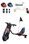 Smart Store Elektrikli Kaykay Drift Scooter Bluetooth Dirift Kar Hoverboard Koruma Ekipmanı D26 thumbnail 1