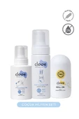 Çocuk Hijyen Seti - El Yıkama Köpüğü (300ML) - Yüz Yıkama Köpüğü (150ML) - Doğal Roll- On (50ML) - 1