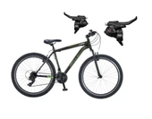 Salcano Lion 26 V Fren 21 Vites 26 Jant Dağ Bisikleti Siyah Yeşil 18 Kadro thumbnail 2