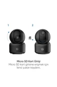 Şımart Akıllı Wi-fi 1620p 3k Ultra 360° Kamera - 4