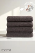 4'lü Büyük Banyo Havlusu - 90x150 Cm, 650gr, %100pamuk, Spa Ve Otel Havlusu, Günlük Kullanıma Uygun - 1