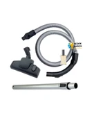 Bluehouse Uyumlu BH 022V Süpürge Katlanmaz Dayanıklı Güçlü Hortumu Seti Hediyeli thumbnail 1