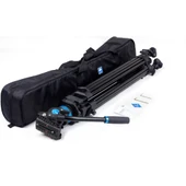 Sirui SH25 Akışkan Kafalı Profesyonel Video Tripod Kiti Siyah - 4