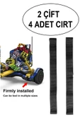 Elektrikli Kaykay Aksesuarı HoverKart CIRT Tüm Modeller ile Uyumlu Cırt 2 Çift 4 Adet thumbnail 1
