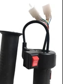 E-Bike 3 Vites Gaz Kolu 016 Kirmizi Düğmeli Mekanik 497086872 thumbnail 1