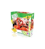 KS Puzzle 100 Parça Animal Planet Flamingolar - 1