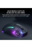Gamepower Fenix 24.000DPI Triple Mode (Kablolu/bluetooth/2.4g) Siyah Gaming Mouse thumbnail 4