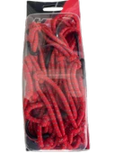 Kask Filesi Metal Kancalı Fosforlu Kırmızı Kalın Tip thumbnail 3