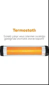 UFO Star 2400 W Duvar Tipi Isıtıcı - Termostatlı thumbnail 4