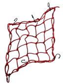 Kask Filesi Metal Kancalı Fosforlu Kırmızı Kalın Tip thumbnail 2