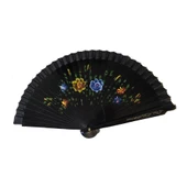 pilelistore Bambu Çift Taraflı Siyah Yelpaze 12 li Paket - 1