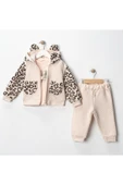 Kız Bebek 3'lü Ceketli Takım VIA-9719 - 8