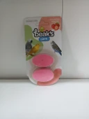 Beak's Çilek Aromalı Ikili Gaga Taşı Sebze Tutacağı Hediyeli - 1