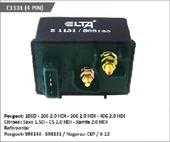 KIZDIRMA ROLESİ-12V PEUGEOT 206/306/307/406 4 FİŞLİ   598143 - ELTA-E1131 - 1