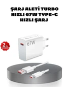67W Turbo TypeC Hızlı Şarj Adaptörü – Akıllı Koruma Çipli, Hızlı Şarj Destekli - 1