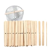 Ahşap Mum Fitili Sabitleyeci (50 Adet) thumbnail 2