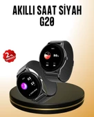 Bluetooth Akıllı Saat G20 Mini – Adım Sayar, Kri Ölçer, Kalp Atışı Takibi - 1