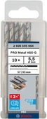 HSS-G Metal Matkap Ucu 5,5*93 mm 10lu thumbnail 1