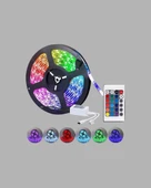RGB Smart Şerit LED – TV Arkası ve Dekoratif Alanlar İçin Işık Şeridi - 3