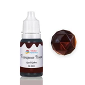 Epoksi Reçine Transparan Boya Pigment Şeffaf Epoksi Boyası 20 ML  Kızıl Kahve - 3002 - 1