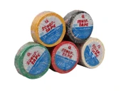 5 Adet Elektrik Bandı, Pvc İzole Bant, 0.13x18mm, 10 Metre (Renkli), 600 V, 80 Derece, thumbnail 1