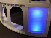 Sihirli Panel - Bir Ez-Robot 18 Rgb Led Pcb Tutmak İçin Değiştirildi Plastik Aparat - 2