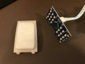 Sihirli Panel - Bir Ez-Robot 18 Rgb Led Pcb Tutmak İçin Değiştirildi Plastik Aparat - 7