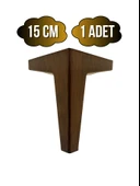 Serçe Düz 15CM Plastik Ayak Mobilya Masa ve Dolap Ayağı(15CM)(AHŞAP RENGİ) Ahşap Rengi 15cm 15cm - 1 ADET thumbnail 1