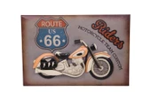 pilelistore Motorsiklet Tablo Pano Vintage Dekoratif Ev Ofis Hediyelik - 1