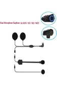 M2 - M2C - M3 - M3S Intercom Serileri Için Yedek Kulaklık Mikrofon Seti - 6