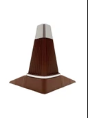 İrem Kahverengi Krom 15cm Plastik Ayak Mobilya Masa ve Dolap Ayağı(KAHVERENGİ KROM)(15CM) Kahverengi 15cm 15cm - 2 ADET thumbnail 2