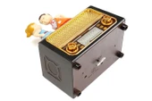 pilelistore Radyo Müzikli Müzik Kutusu Kurmalı Dekoratif Hediyelik - 3