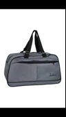 pilelistore Askılıklı Spor El Valizi Büyük El Çantası Gri - 1