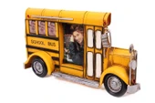 pilelistore Dekoratif Metal Çerçeve Okul Otobüsü Temalı Hediyelik - 2