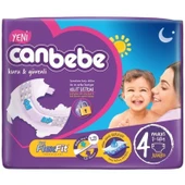Canbebe Jumbo Beden:4 (7-14Kg) Maxi 40 Adet Bebek Bezi thumbnail 1