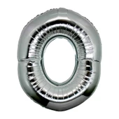 pilelistore Parti Aksesuar O Harf Folyo Balon Gümüş Renk  40 inç - 1