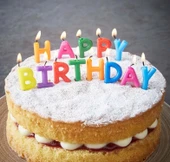 pilelistore Parti Aksesuar Happy Birthday Yazılabilen Rengarenk Doğum Günü Mumu - 1