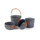 Naturehike 4in1 Ultralight 2-3 Kişilik Kamp Yemek Pişirme Seti - 1
