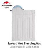 Naturehike Zarf Tarzı Kapüşonlu Uyku Tulumu -15°C Gri Right (Sağ) thumbnail 5