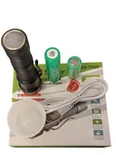 GOLD SILVER 30w Profesyonel Şarjlı Ledli Elfeneri 3 Kademeli Işık Ve Flaşör IP44 - 3