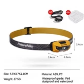 Naturehike Hakino 210 Lümen Kafa Lambası Yeşil thumbnail 2