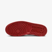 NİKE Jordan Air 1 Low Erkek Siyah - Kırmızı Spor Ayakkabı 553558-161 - 3